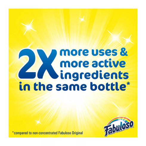 Fabuloso 2X Concentrated Multi-Purpose Cleaner - Lavender Scent, 210 oz.